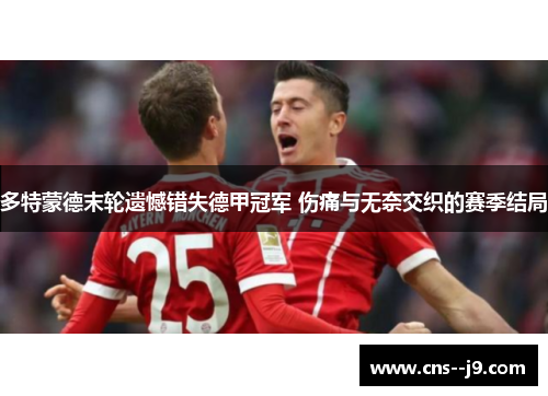 多特蒙德末轮遗憾错失德甲冠军 伤痛与无奈交织的赛季结局